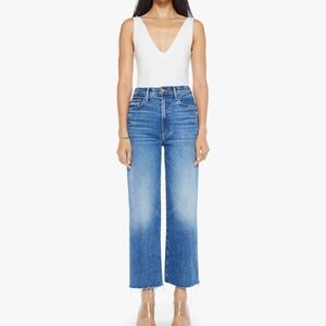 MOTHER Blue Flare & Wide Leg Jeans